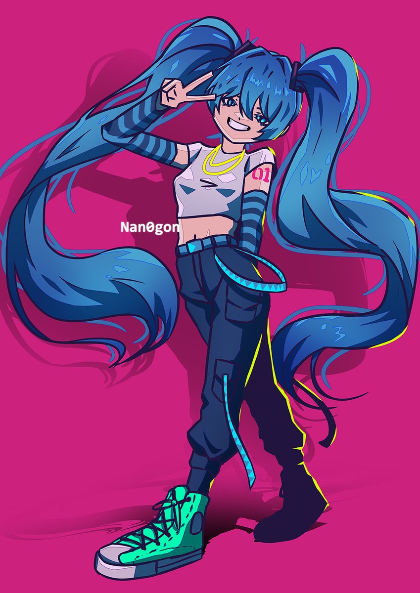 nan0gon's tweet photo. Miku!!
#回帰のミク #初音ミク #HatsuneMiku https://t.co/tv5WS5XhGC
