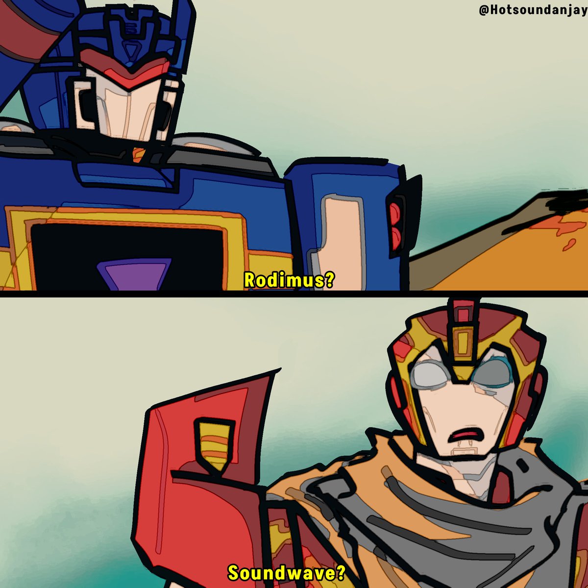 hotsoundanjay's tweet image. Day 5 #Transformers #IDW #soundrod #hotsound