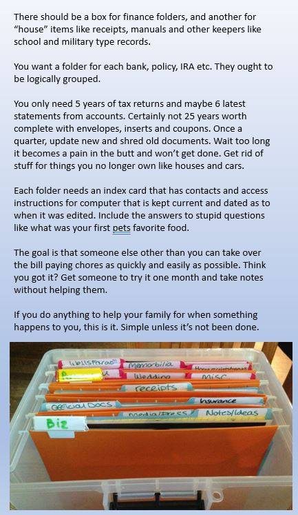 Big_Pontoon's tweet image. (this was a FB memory but worthy of here as well.)

PSA: I have just gone through this for a second time in my life, where document housekeeping has presented a near nightmare to sort through at an inopportune time. First time was a 25 year accumulation, last was 12 years mostly…