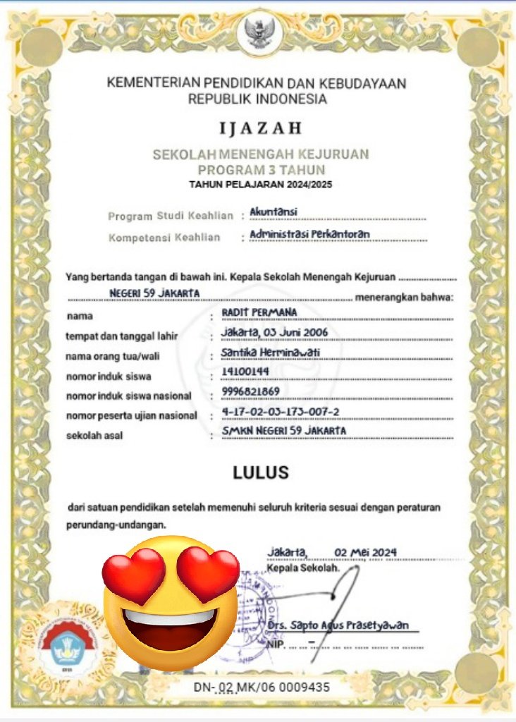 myfilterproject's tweet image. haii ak udah open yaa! buat yang mau bikin soft file ktp, edit foto, dll🥰
buat yang mau order nomer pindah kesiniiii🙂☺️❤️🌷
wa.me/6285772019304
#zonauang