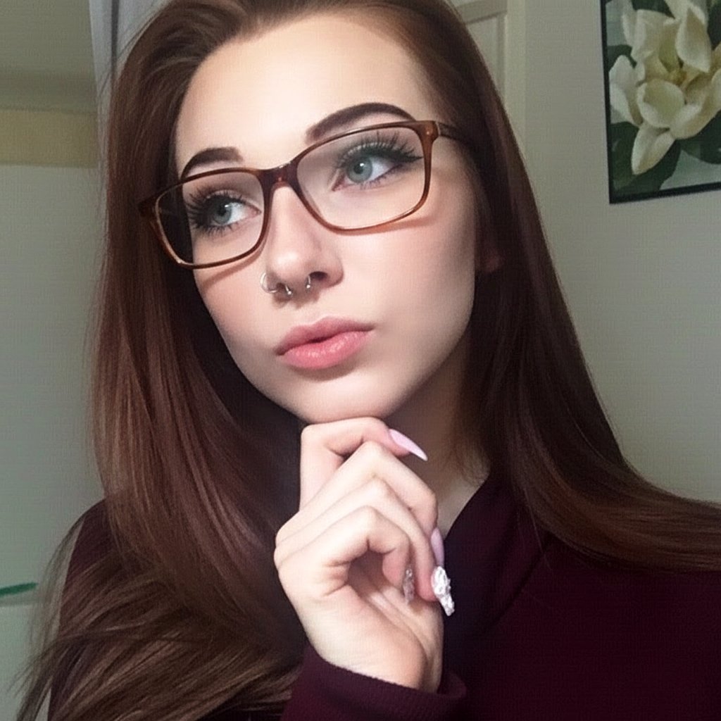 cheygoulet's tweet photo. I look so good with glasses 🩷 https://t.co/vGGuQXWL0A