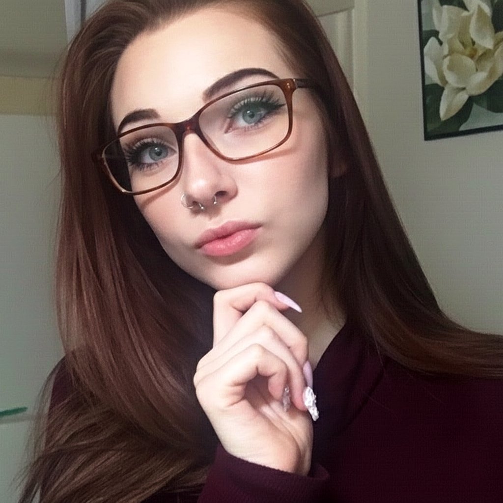 cheygoulet's tweet photo. I look so good with glasses 🩷 https://t.co/vGGuQXWL0A