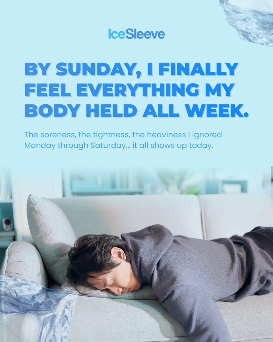 icebeanie's tweet image. Sunday isn&apos;t for pushing. It&apos;s for pausing. ☁️

Let the cold settle in and the tension fade out. This is how we reset for a strong Monday.

#SundayReset #IceSleeve #RecoveryMode #MuscleRecovery #WeekendRitual #SlowDown