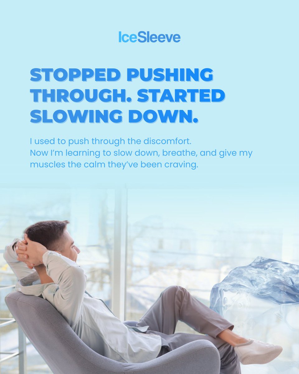 icebeanie's tweet image. Sunday isn&apos;t for pushing. It&apos;s for pausing. ☁️

Let the cold settle in and the tension fade out. This is how we reset for a strong Monday.

#SundayReset #IceSleeve #RecoveryMode #MuscleRecovery #WeekendRitual #SlowDown