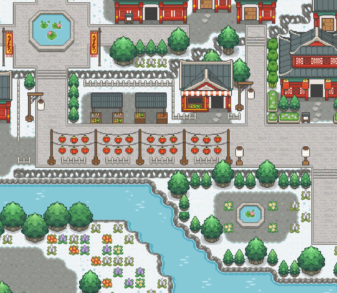 VectoRaith's tweet image. Same, same, but different

Based on: - (original map)
Map Tool: #Tiled

#ドット絵  #pixelart  #GameAssets #tileset