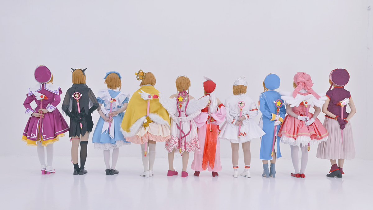 sugarsugar_star's tweet image. 今日の合わせの集合写真❣️
原作コミック1〜12巻表紙with知世ちゃん合わせ❣️
欠員でたけどどこみてもかわいい空間でした❣️
今回も皆さんお付き合いありがとうございました🌸
2枚目📷　@mimlon 
#1122さくらいっぱいはにゃーん合わせ2