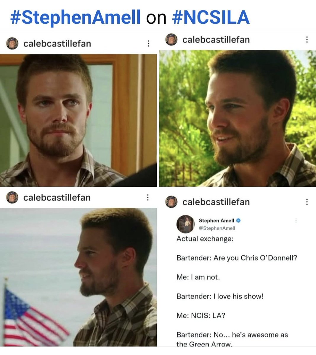 #StephenAmell on #NCSILA
...
...