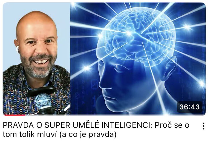 Kdy přijde AGI, super inteligence, která nás překoná ve všech ohledech? Ve videu zmiňujeme konkrétní rok.

Tady: youtu.be/6MtKgilESOQ