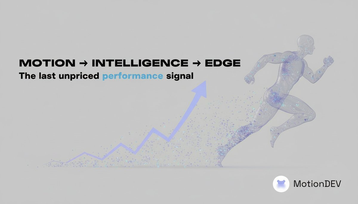motion_devv's tweet image. Motion is the last performance signal not priced into markets.
We’re turning human movement → intelligence → tokenized edge, backed by DeSci pioneers.

If you wait until TGE to understand this, you’re already late.

RT, Like and Comment for a chance to win 1 of 5 × $50 in $MDEV…