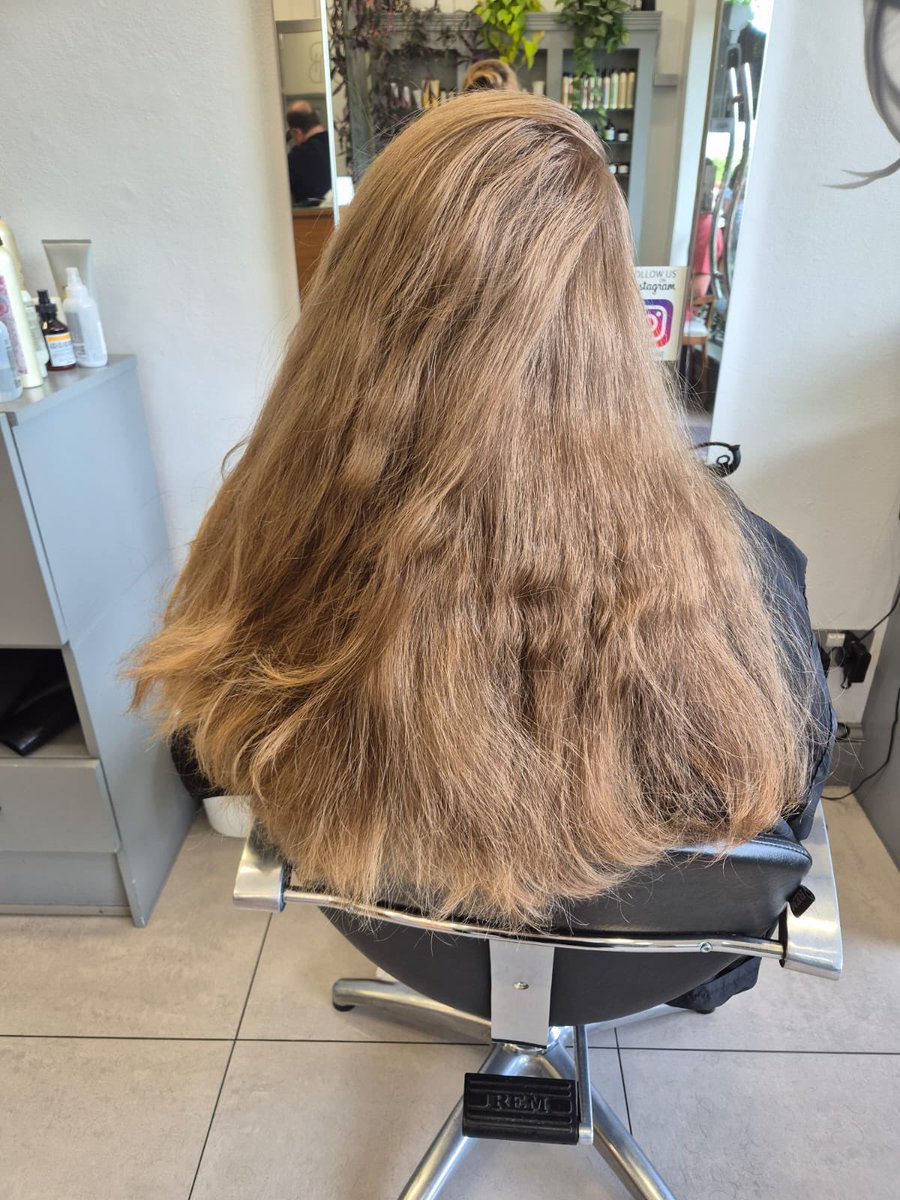 BOKIsHair's tweet photo. Creamy blonde balayage transformation by Jenny 🤩

#blonde #bokishair #hernehill https://t.co/axqmAkizX9
