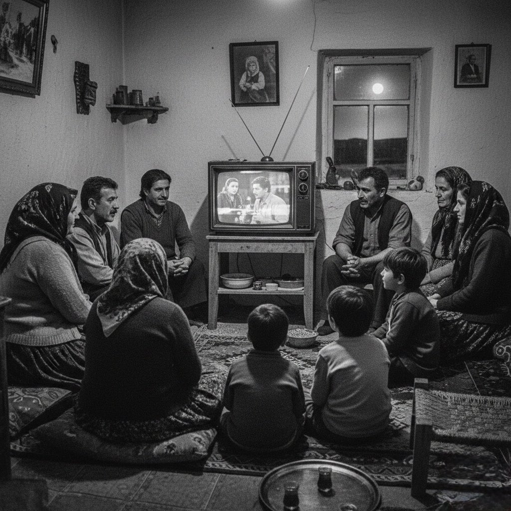 Köyde 30 yıl önce tütün dizer, işi bitirince de “arkası yarın” dizilerini kaçırmamak için televizyonu olan komşunun evine koşan çocuklardık biz.