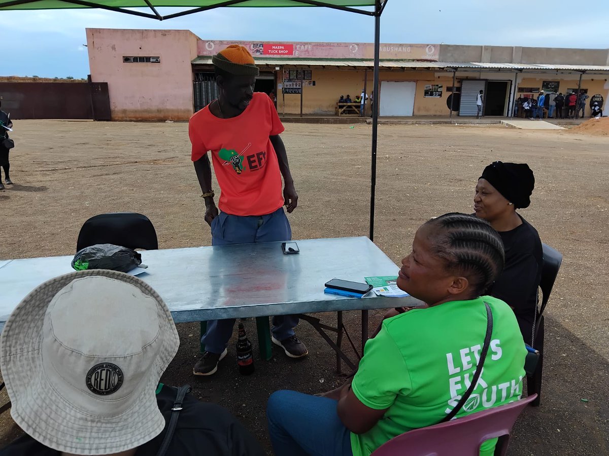 Today, <a href="/Action4SA/">ActionSA</a> Makhuduthamaga Constituency ward 17 held a successful Mass Recruitment Drive in Manganeng Village. 
Members were out in numbers, and new members joined our organization in big numbers. We appreciate your efforts, leaders. Your unwavering dedication is on another