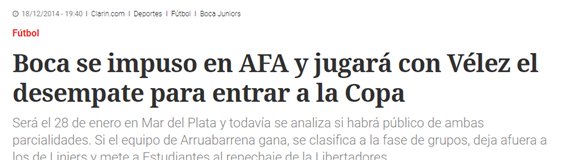 No es la primera vez que se legisla para atras. El año del gas pimienta, Velez ya estaba clasificado para jugar la Copa. Poco después AFA le sacó el cupo y lo hizo jugar un desempate con boca. Luego iba a llegar la justicia divina, pero lo del otro dia no fue ninguna sorpresa.