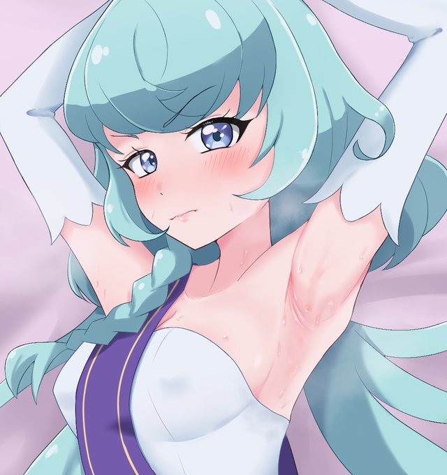 腋見てもらいたいからもうちょいアップにしたの貼っとこ 