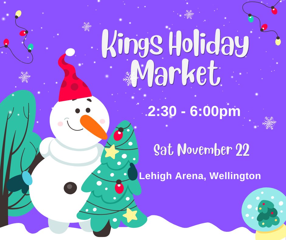 PECMHA's tweet photo. Stop by Lehigh Arena in Wellington today for Kings wear - makes a great Christmas gift https://t.co/y4tRaI4aWC