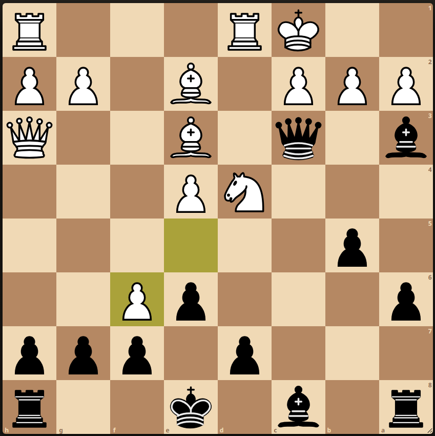Chess_Heights's tweet image. Black to play and mate in 3. Comment your solutions #ChessHeights