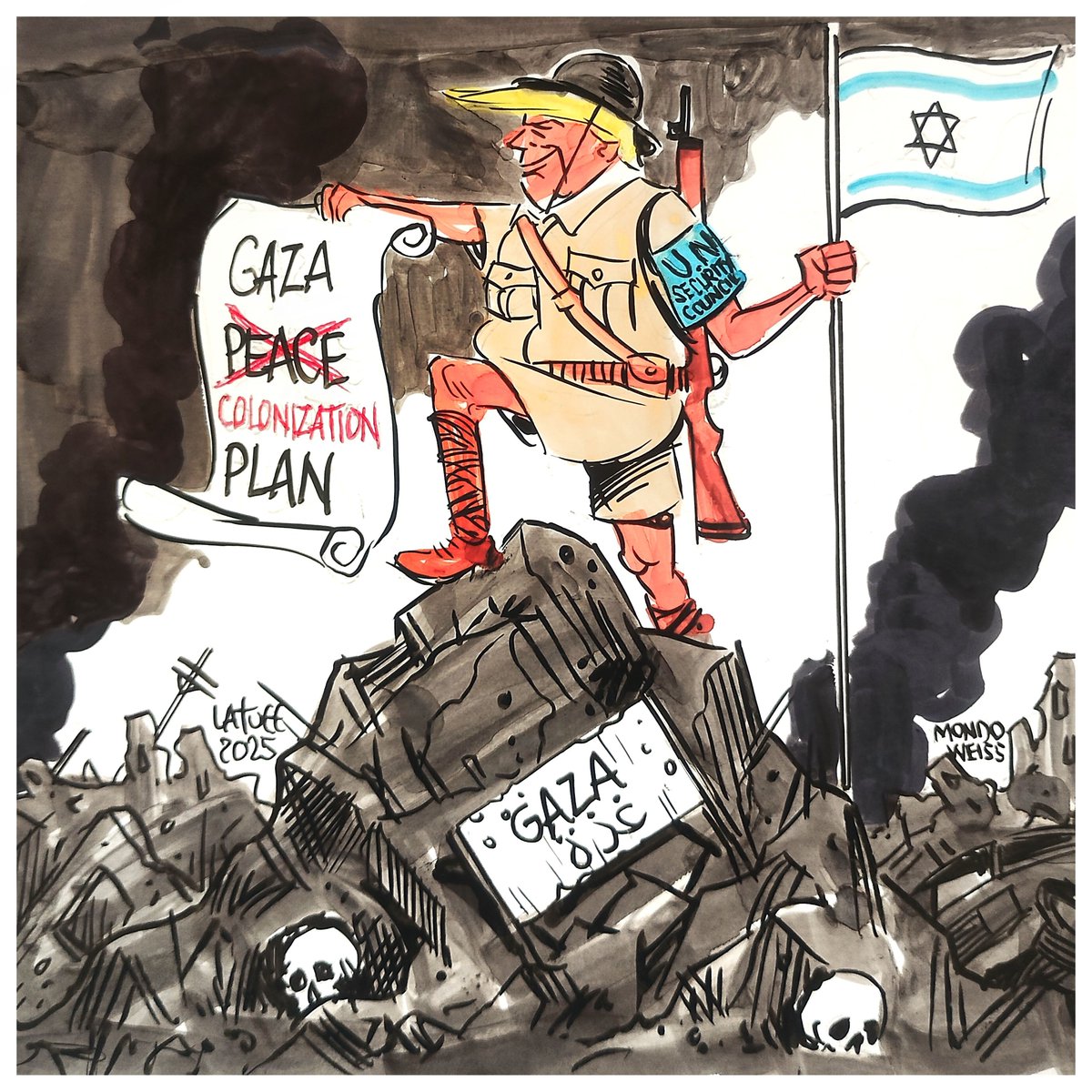 "Not since the UN partitioned Palestine in 1947 against the will of the indigenous people, setting the stage for 80 years of Nakba, has the UN acted in such a baldly colonial way, and trampled so recklessly on the rights of a people."  - Craig Mokhiber, international human rights
