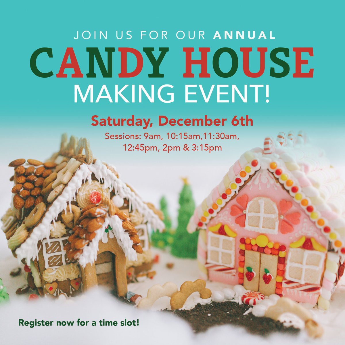 HenHudLibrary's tweet image. *REGISTRATION IS REQUIRED FOR BOTH CHILDREN AND ADULTS.

We will offer 1-hour time slots throughout the day. Please only register for one time.

Visit our website for timeslots &amp;amp; to register. 


#candyhouse #holidayhouse #tradition #hhfl #librariesrock