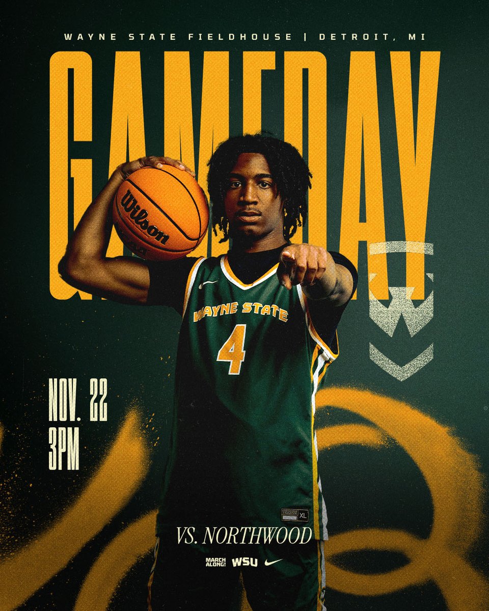 Home sweet HOME GAME! 🤭

🆚| Northwood
🗓️| Saturday November 22nd - 3pm
🏟️| Wayne State Field House, Detroit MI

#REPthe313
