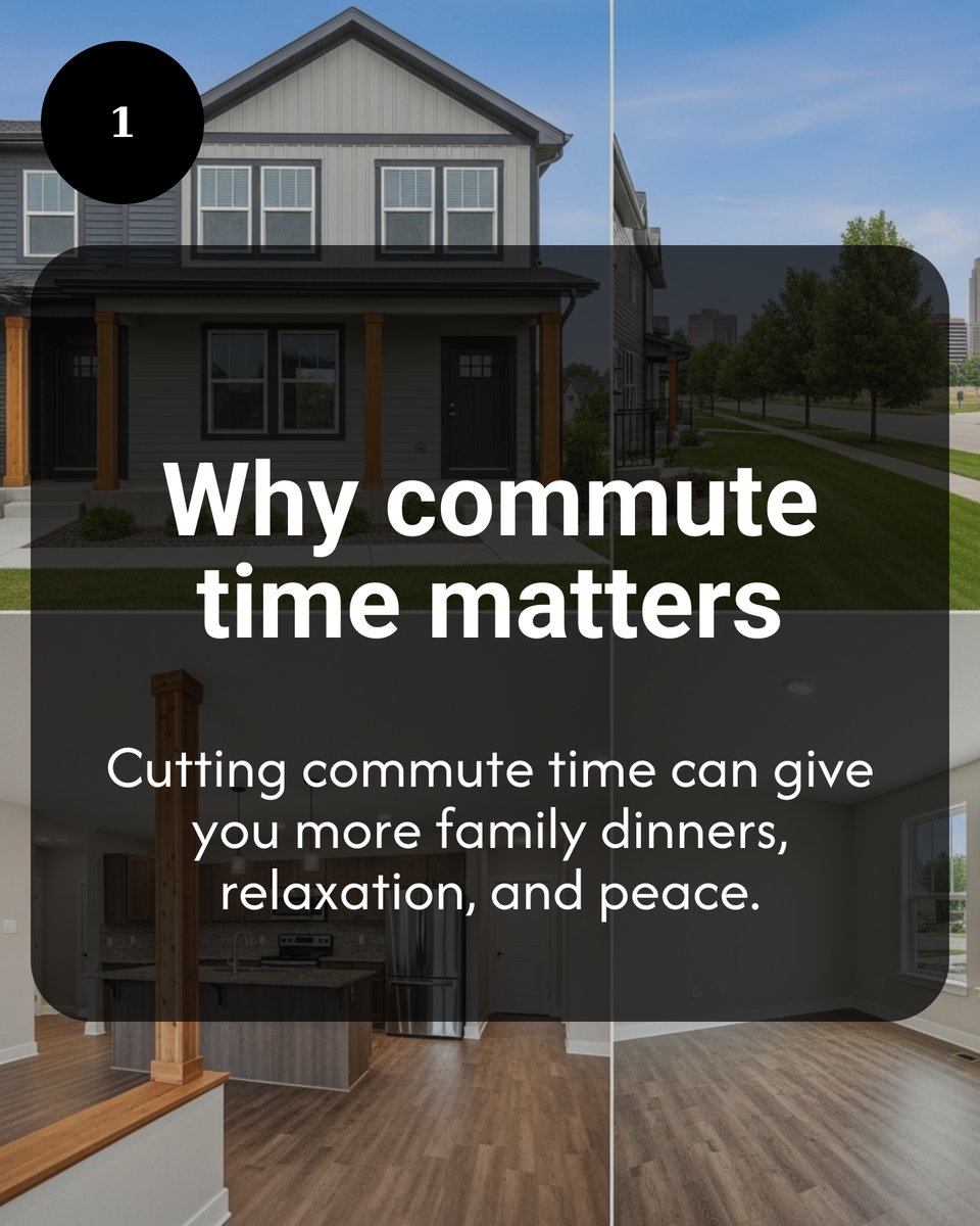 durhamrecentre's tweet photo. Tweet: 🚗 Cutting commute time means more family dinners, relaxation, &amp; peace of mind. When buying in Durham Region, proximity to work can redefine your lifestyle. Our team’s local know-how ensures you find the perfect fit! Share your ideal commute time below. #DurhamLiving https://t.co/hWfYnvNaUl