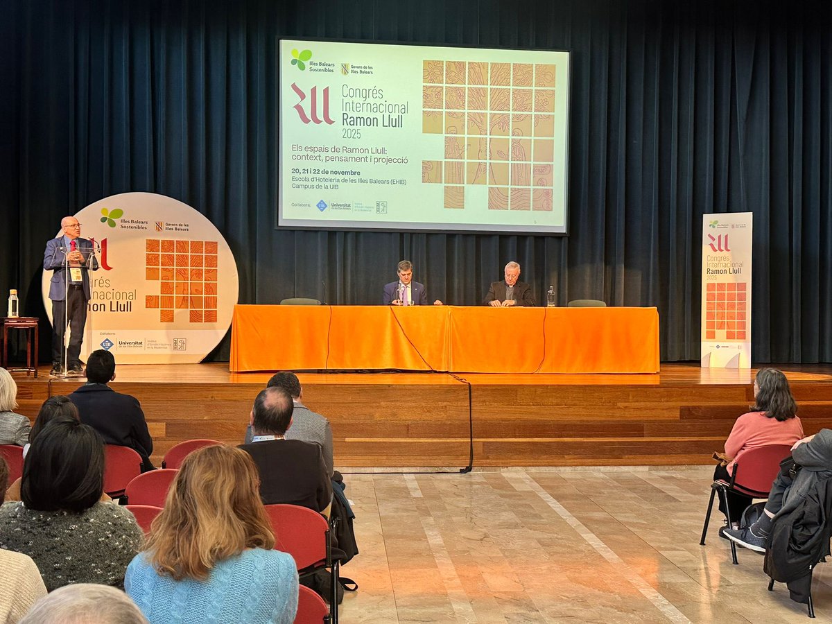 📖 El Congrés Internacional Ramon Llull tanca tres dies de recerca i debat entorn del llegat lul·lià. En la cloenda, el conseller <a href="/Jbauzamayol/">Jaume Bauzà Mayol</a> ha destacat la projecció cultural que aquest encontre aporta a les Illes Balears.