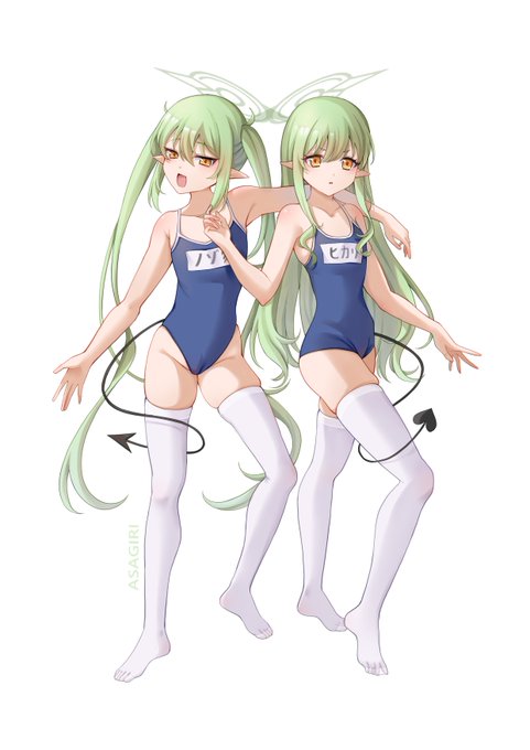 ヒカリ&ノゾミ #ブルアカ #BlueArchive