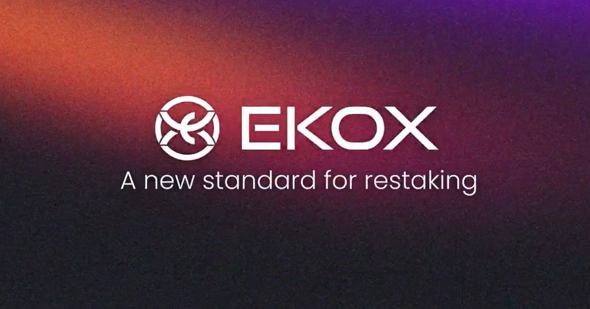 Gojo_web3's tweet image. Ekox is quietly rewriting the rules of restaking.  Through the ChainGPT Buzz Launchdrop, the project demonstrates how intelligent model integrations can push Ethereum toward greater efficiency, transparency, and scalability all while keeping liquidity frictionless.

@ekoxofficial…