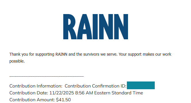 goaltindr's tweet photo. For every goal against Carter Hart this season, I'm donating $10 to @RAINN to #SupportSurvivors of sexual assault.   

Thank you @mkeadmirals for the 3 goals. I also added $10 for the ENG. 

You can join me by donating here: https://t.co/uFqxcs75Cf

#ChangeHockeyCulture https://t.co/Mpu2hezeh5