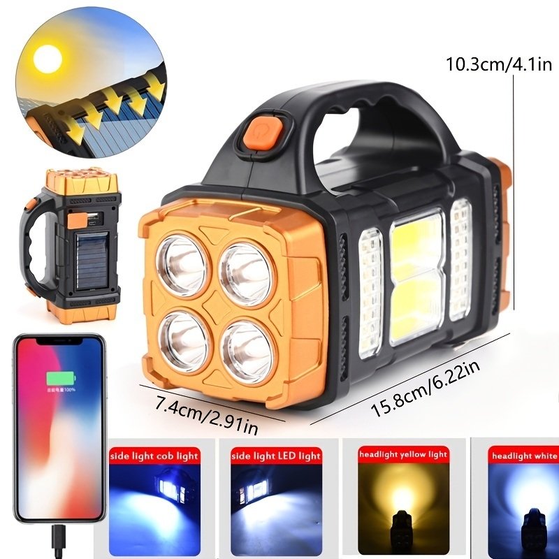 Survivalneeds1's tweet image. Multifunctional Solar LED+COB Light With Handle; USB Charging Waterproof For Outdoor Camping Safety Emergency

survival-needs.com/1pc-multifunct…

survival-needs.com

#solarledlight #coblight #usbcharginglight #waterprooflight #campinglight #emergencylight #multifunctionallight