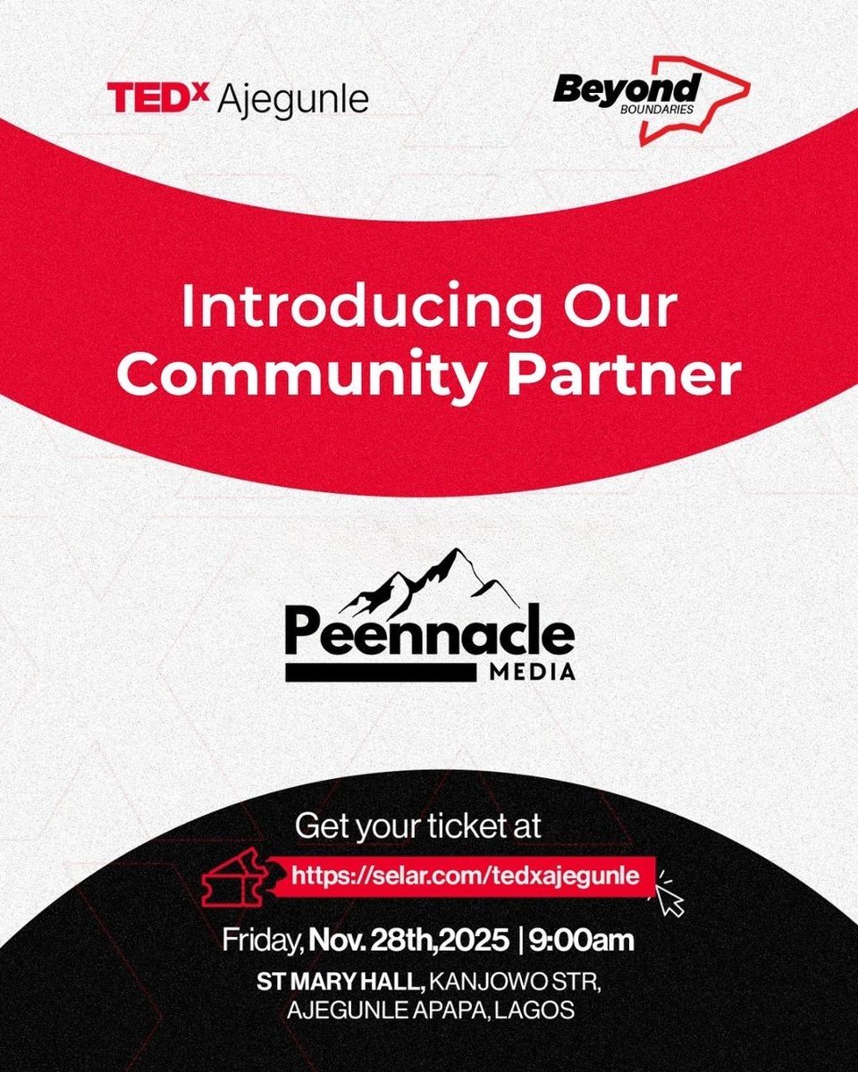 See you at the next TEDxAjegunle tweet media