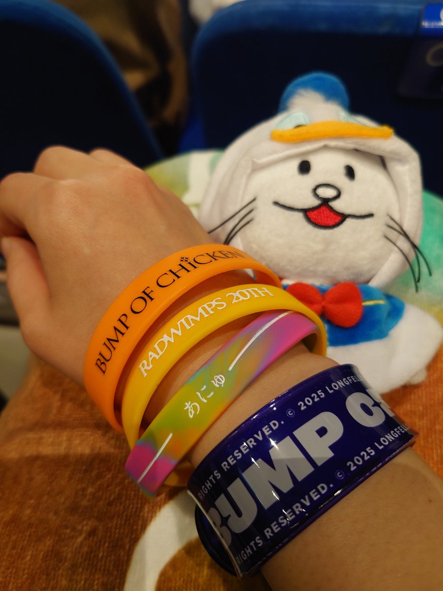 RADWIMPS × BUMP OF CHICKEN
貴重な瞬間を拝めることができて幸せでした👼
RADWIMPSが歌うアルエ
2バンドで演奏した同じドアをくぐれたら
聴けたのはとても幸せ〜👼👼