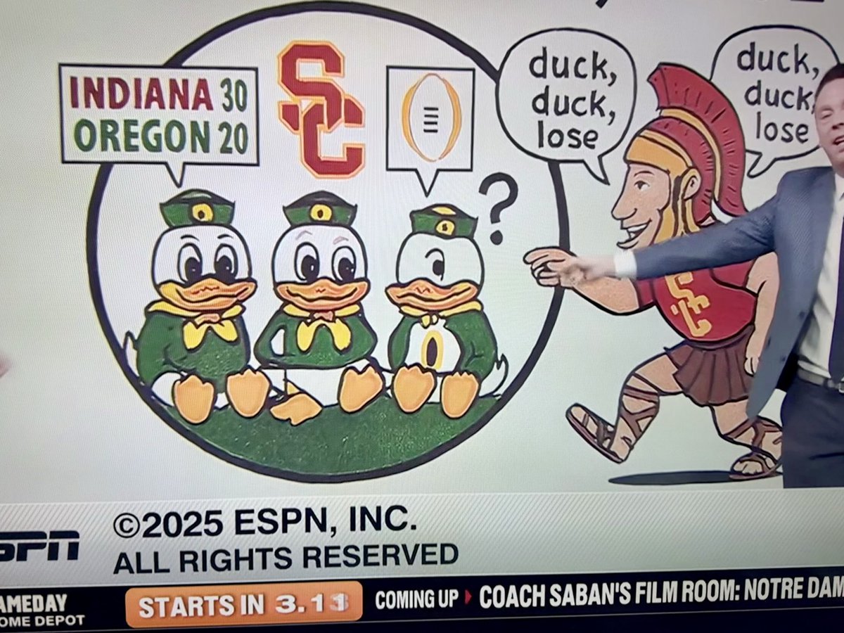 mattragland's tweet image. SportsCenter green-lighting AI slop graphics is embarrassing. 

Multi-billion dollar company can’t even hire good prompters, much less good designers.