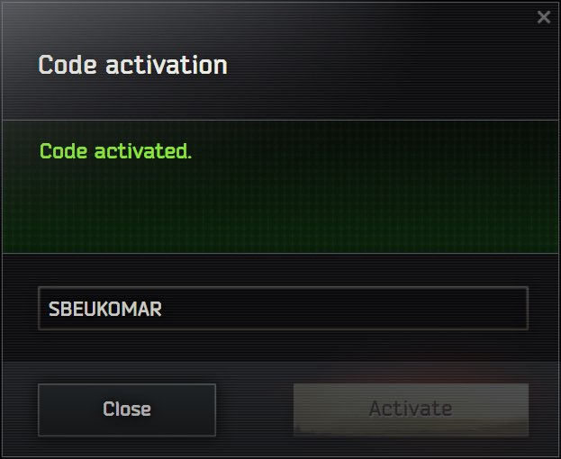 LogicaISoIution's tweet photo. #EscapeFromTarkov ** PROMO CODES **

Activate these in your launcher ~ 

SBEUKOMAR
SCAVYBOI https://t.co/0NXoU5vTxx