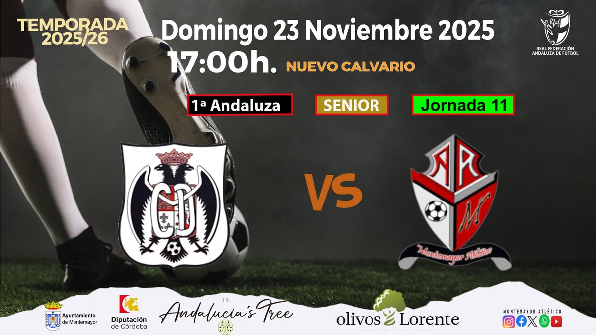 🔥 Partido grande este domingo para nuestro Senior 🔥
Visitamos a nuestros vecinos, líderes sólidos a día de hoy, pero vamos con toda la ilusión y las ganas de vivir un gran domingo y una auténtica fiesta del fútbol.
💥 NOSOTROS CREEMOS… ¿y tú?

¡VAMOS ROJILLOS! 💪❤️💪