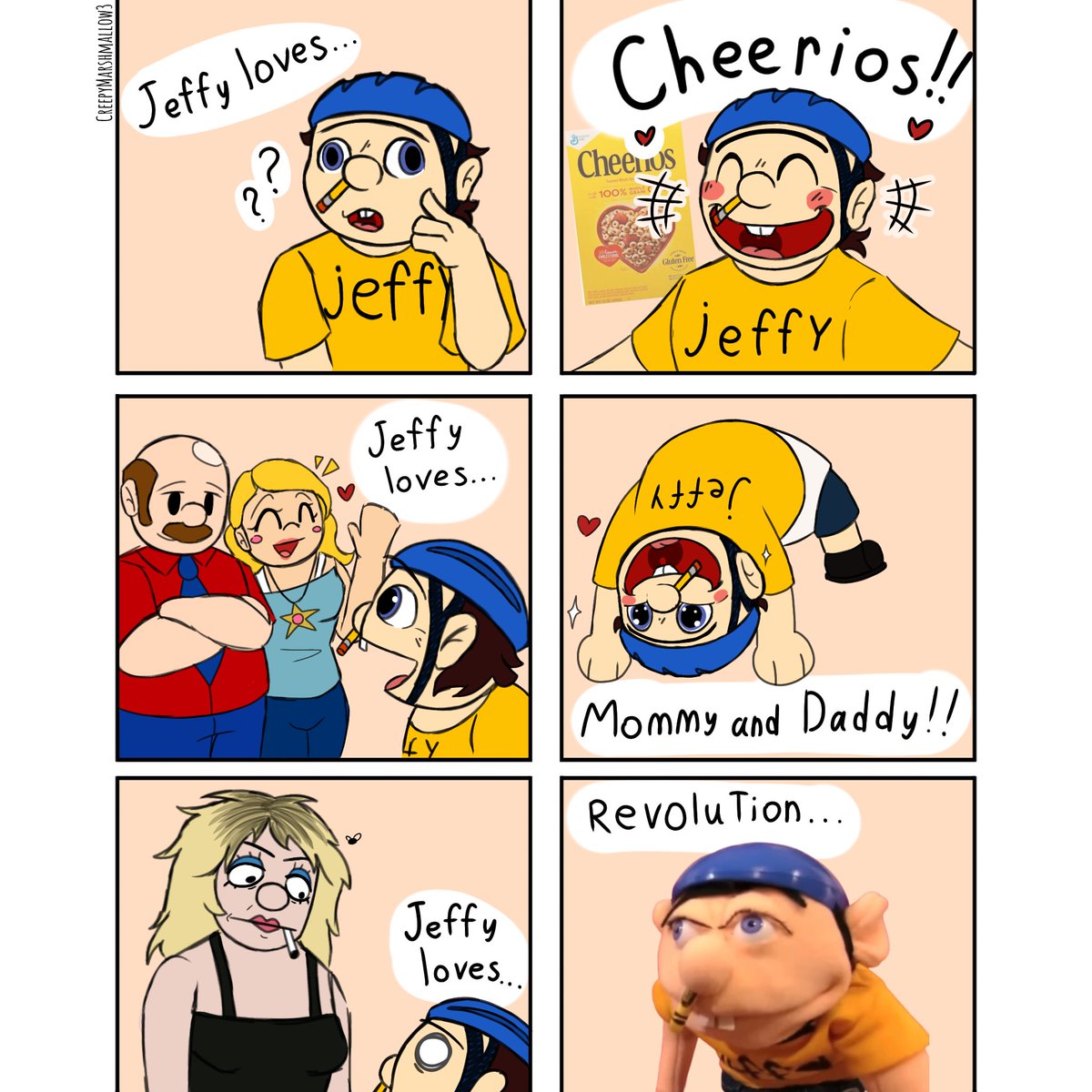 SimiaJefferson's tweet image. Jeffy loves...
#sml #smltwt