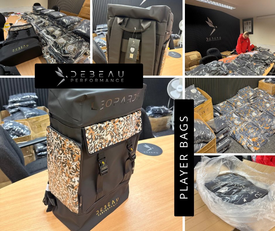 Head office is warm and toasty again 🔥
After a freezing couple of days filming with <a href="/LeighLeopardsRL/">Leigh Leopards</a> we’re straight back into it…
Player bags packed, prepped and checked — launch season is ramping up 👀🐆
#DebeauPerformance #LeighLeopards