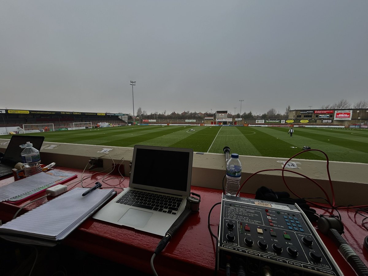 📍Morecambe, Lancashire

👋🏼 Welcome to Christie Way for Morecambe v #YTFC in the National League. <a href="/bbcbristolsport/">BBC Sport Bristol</a> 

📻 Build-up and full commentary to come with <a href="/AlexFisher37/">Alex Fisher</a> and I on <a href="/bbcsomerset/">BBC Somerset</a> from 2. #BBCFootball