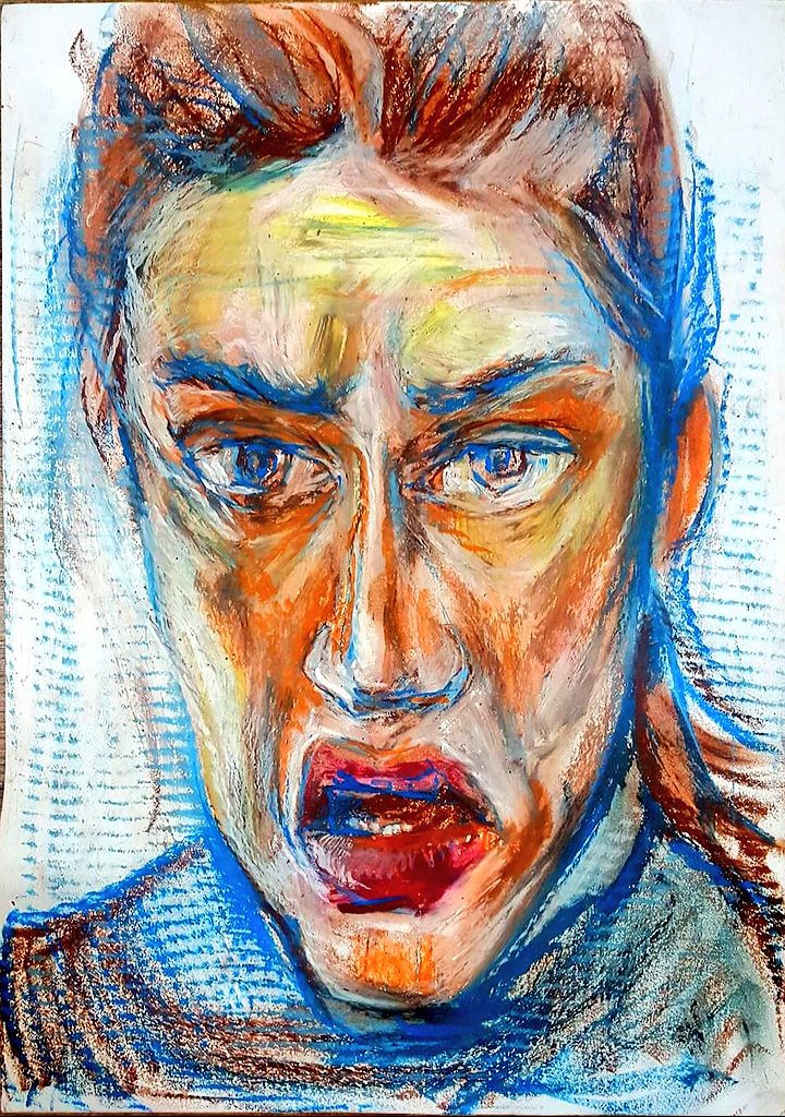 Łe
#drawing #drawingart #painting #pasteles #woman