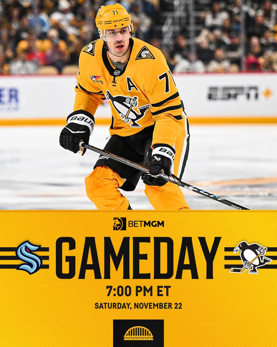See you tonight, <a href="/SeattleKraken/">Seattle Kraken</a>. 

Game preview: pens.pe/3XLXQqY
