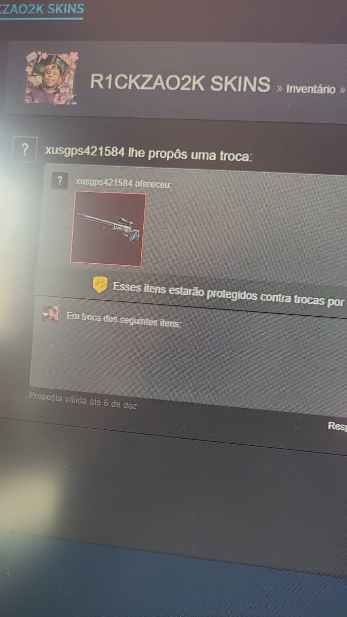 ricksenna20's tweet image. @fkscsgo teu cupom rendeu  hahahahaha botei 12 pilas e tirei uma glock de 20, dps fiquei abrindo caixa gratis e veio essa pancada