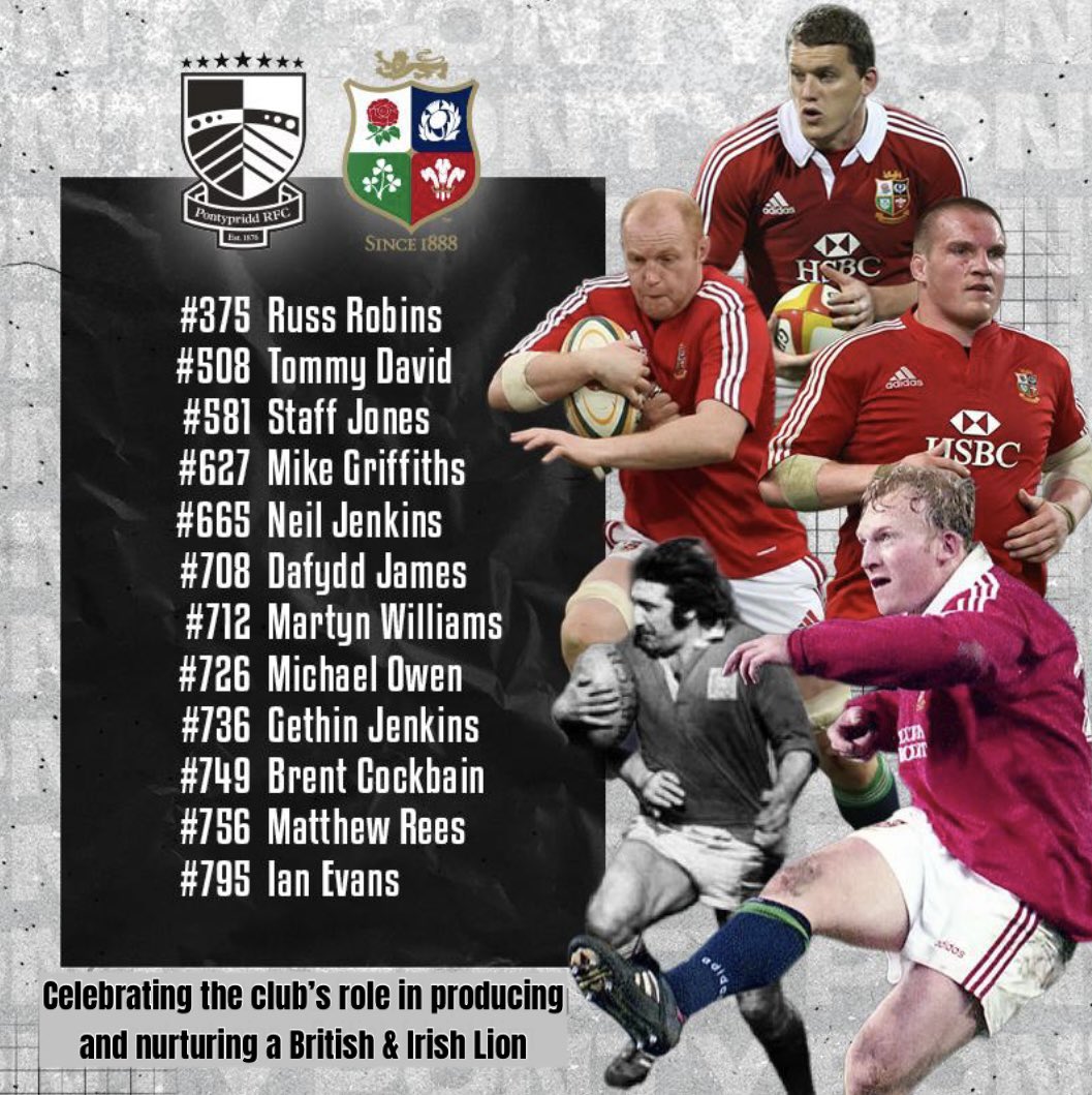 🦁 The <a href="/lionsofficial/">British & Irish Lions</a>’s victorious summer tour to Australia may have come and gone, but our club plaque - courtesy of Howden - is now taking pride of place in the Graham Gittins Lounge 😍

#WeArePonty ⚫️⚪️