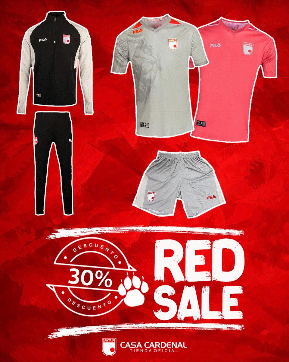 ¡Off 30%! 🎁

Hoy último día de descuentos en las sedes de la Casa Cardenal 🇮🇩

Te esperamos hoy en la sede principal de 9:00 a 15:00 y en El Campín de 9:00 a 18:00 🦁