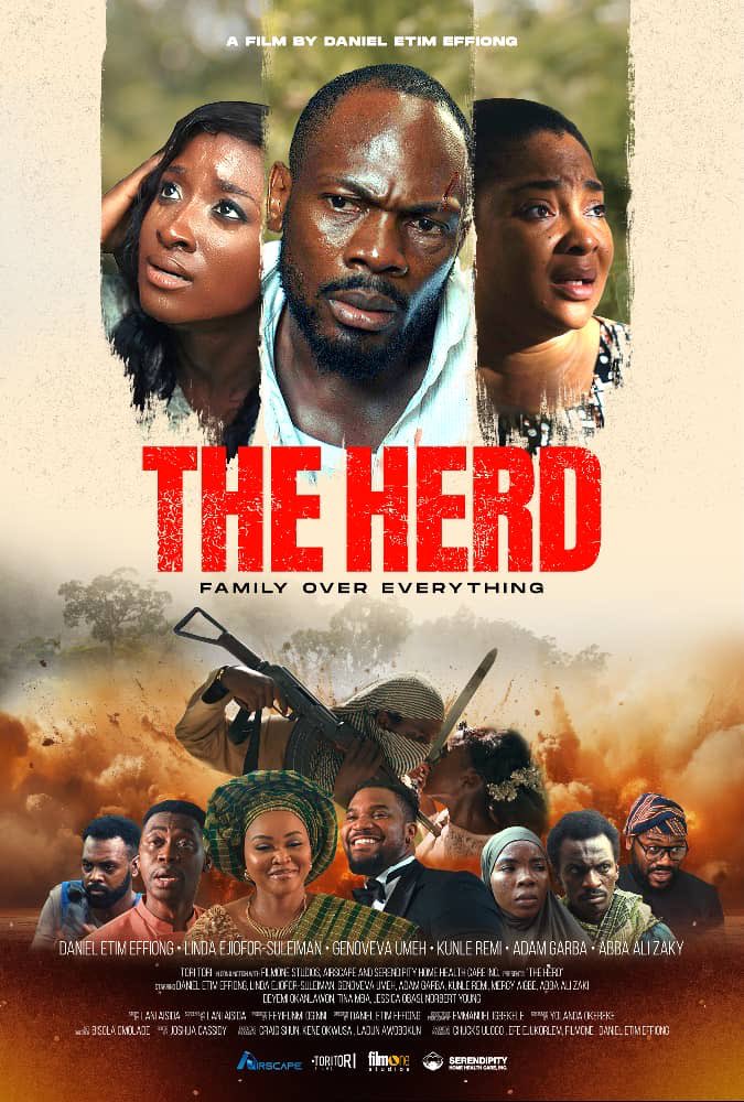 _deyemi's tweet image. Some are being triggered by #TheHerd on @NetflixNaija for showing our current reality? 

The same terrorist attacks I witnessed first hand on my way to Gembu, Taraba during NYSC?

Abeg if you’re part of the few that have sense pls help me RT this poster for everyone to see it! 👀