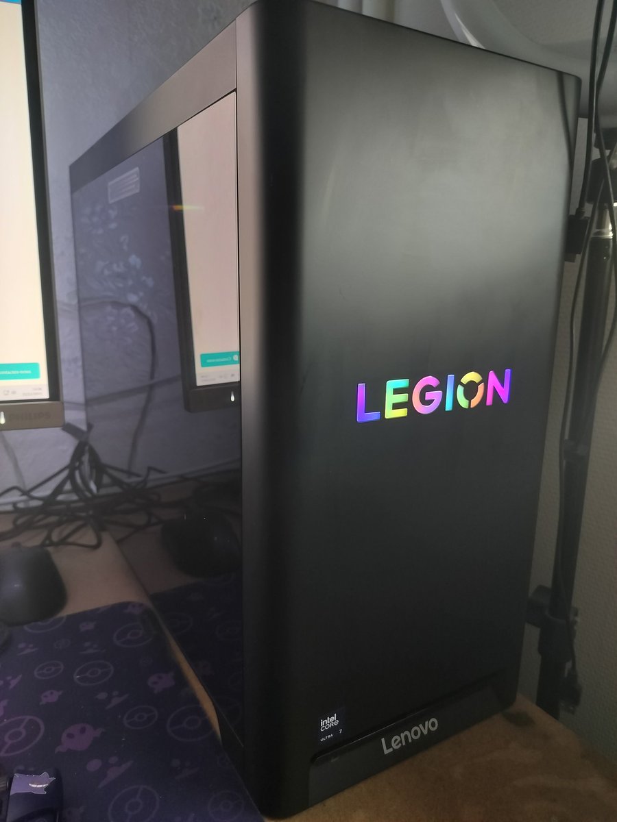 CoupleOfGamer's tweet image. Petit upgrade du PC. On passe du Legion T5 26IAB7 avec l&apos;incontournable RTX 3070, au Legion T5 30IAX10 et sa RTX 5060 😶‍🌫️

#CoG #HighTech