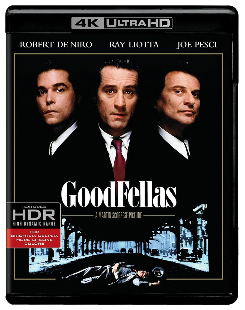 Goodfellas 4K UHD + Blu-ray is down to $8.99 at Amazon (64% off)

amzn.to/3M1tI8p #ad