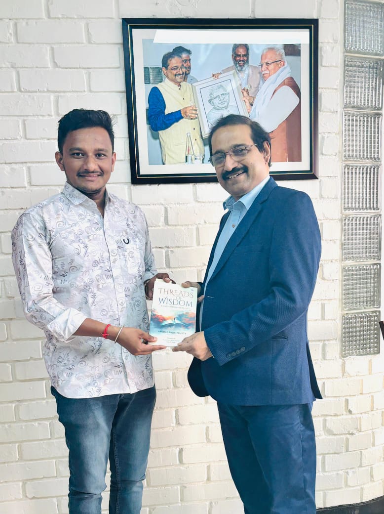 kg_suresh's tweet image. I have immense faith in today&apos;s youth &amp;amp; young professionals like @Aapkahrudananda impress me no end. Delighted to read his book Threads of Wisdom, A Youth&apos;s Perspective on Life. More power to his elbow.
@dpradhanbjp
