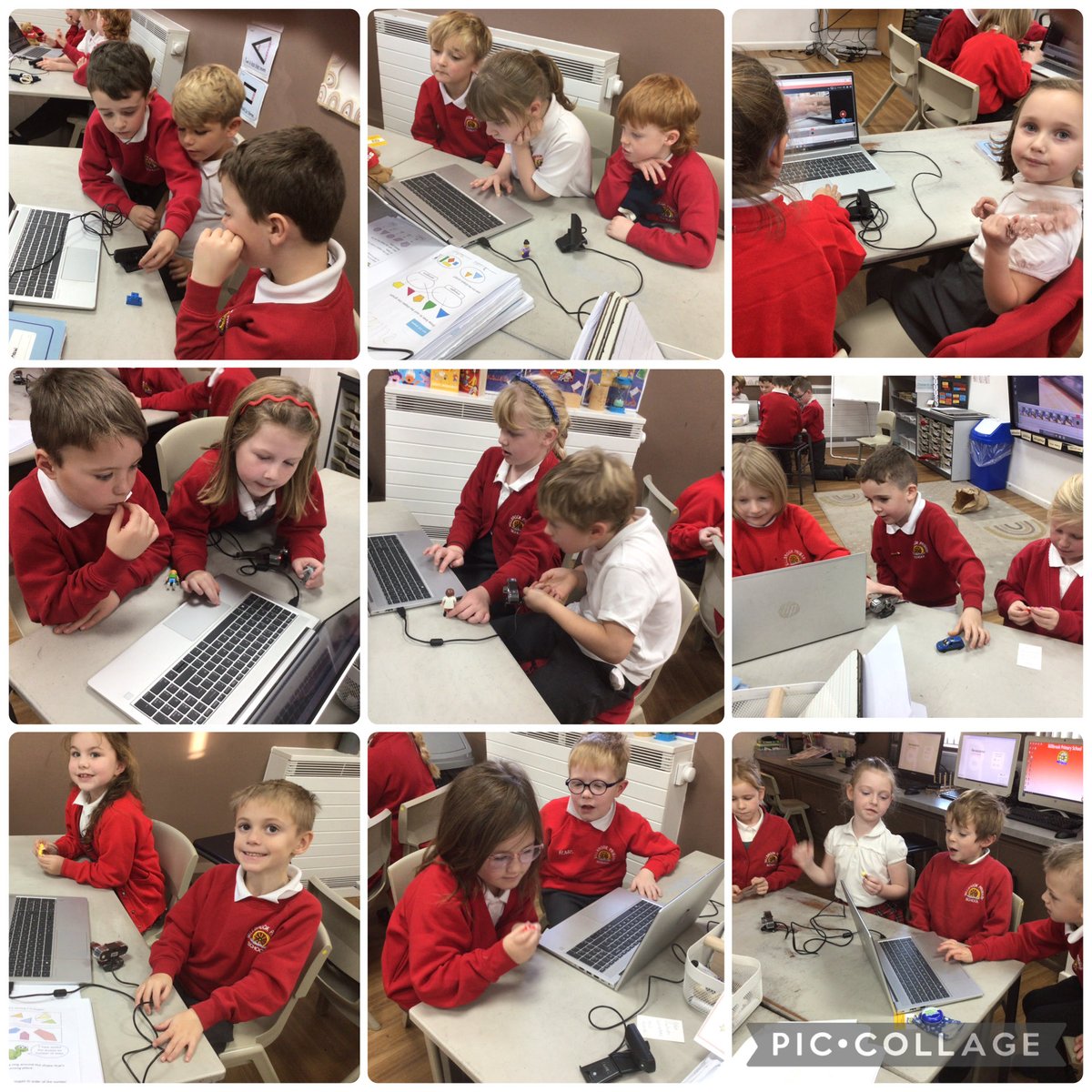 MillbrookWigan_'s tweet image. Year 2 had a bonus Computing lesson on Friday, with Jam Coding. They were using stop-motion pictures to create an animation.

#mbcomputing #creativeexpression #teamwork