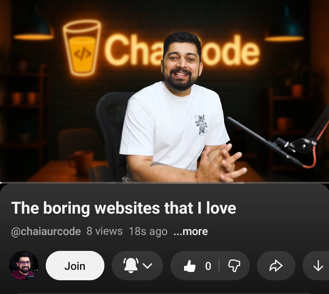 forgewithharsh's tweet image. Make Users Feel, Not Wait🔥

@Hiteshdotcom Sir’s new video is a reminder: Websites shouldn’t be boring, they should communicate fast and clearly.

Good design = clear message + zero confusion. 

Tagging brands that communicate sharp and fast, the way Sir explained. 🚀