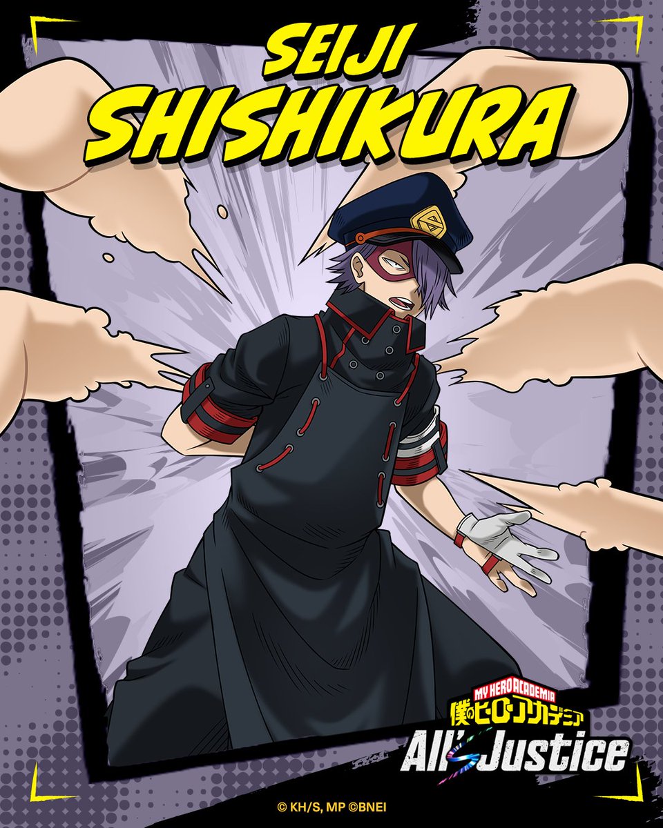 ◤∥ #ヒロアカAJ プレイアブルキャラクター紹介∥◢ ▪︎ #夜嵐イナサ