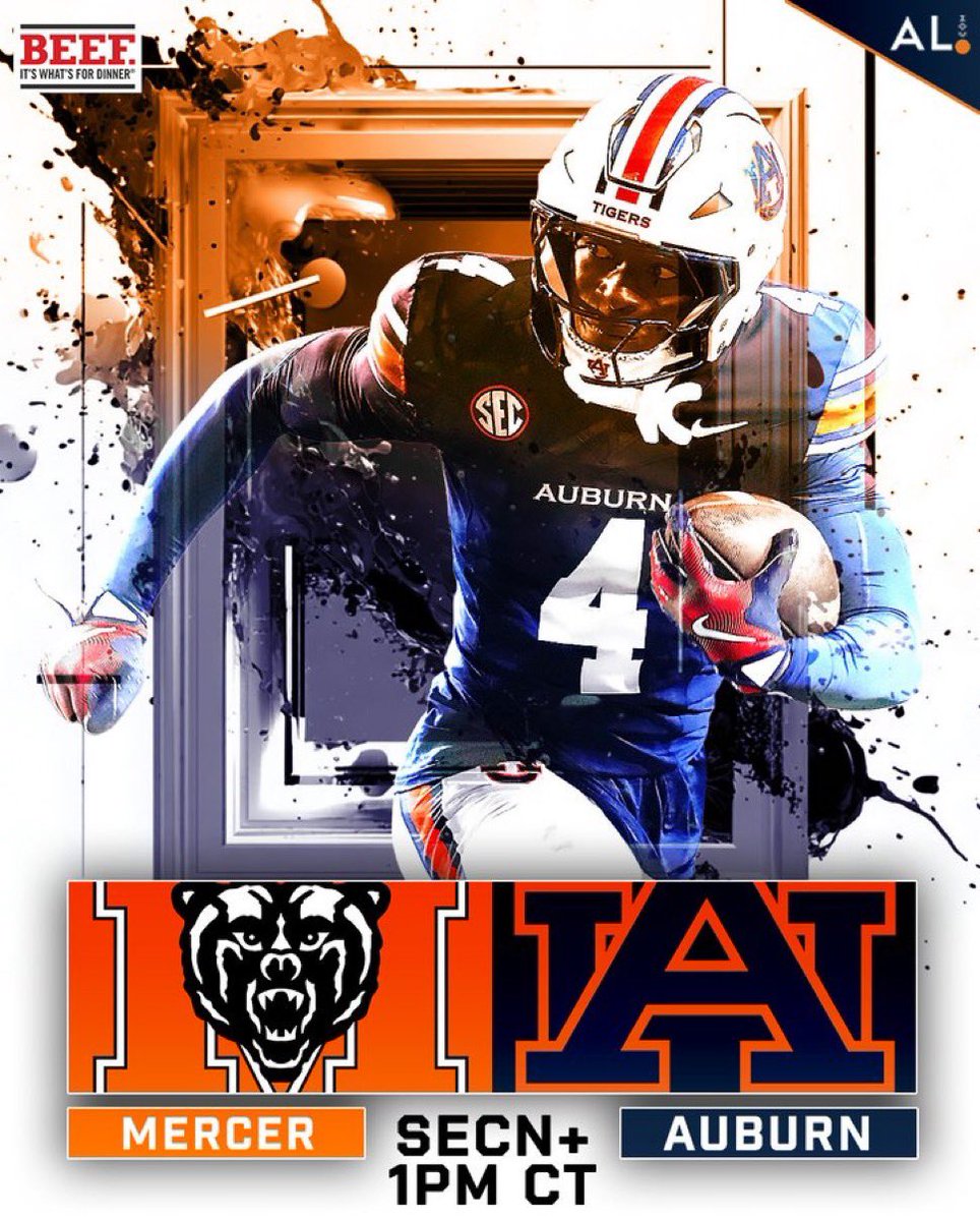 On our way to <a href="/AuburnFootball/">Auburn Football</a> game. Can’t wait to watch Auburn take on Mercer.
<a href="/chadlunsford/">Coach Chad Lunsford</a> <a href="/mauricejharris/">Maurice Harris</a> <a href="/TomLoy247/">Tom Loy</a> <a href="/Rebels247/">David Johnson</a> @AuburBunker <a href="/AuburnTigers/">Auburn Tigers</a> <a href="/Auburn247/">Auburn Undercover 🐅🔎</a> <a href="/HornetFB_1MOORE/">BMC Football</a> <a href="/coachmicahjd/">Coach Micah J. Davis</a> 
#WarEagle🦅